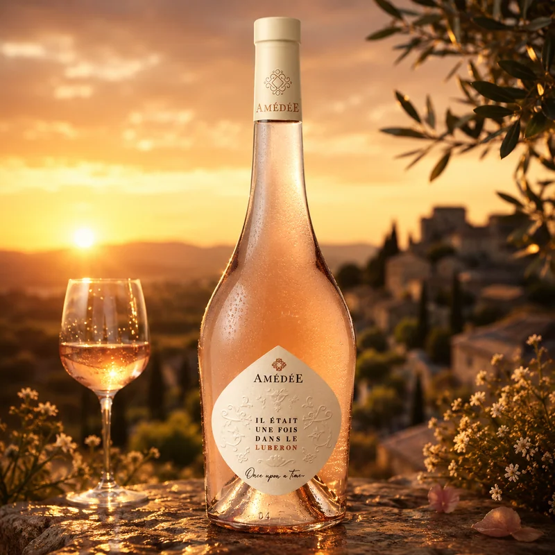 A.O.P Luberon, Vin Rosé